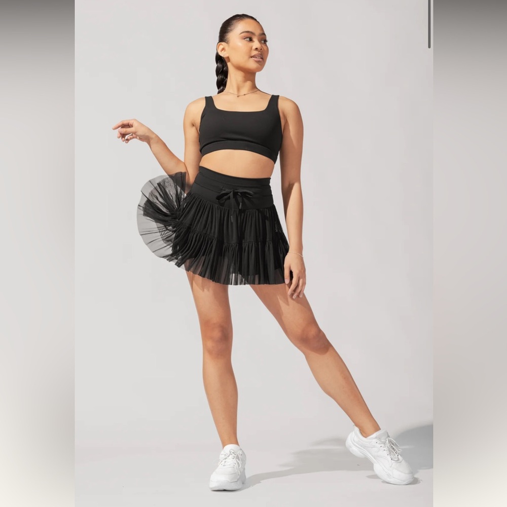 NWOT Popflex Pirouette Skort - Black 1x